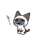 ジト目猫（個別スタンプ：15）