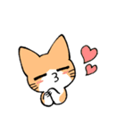 ジト目猫（個別スタンプ：19）
