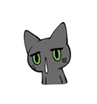 ジト目猫（個別スタンプ：30）