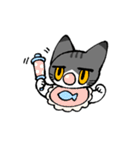 ジト目猫（個別スタンプ：32）