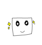 白い四角（個別スタンプ：27）