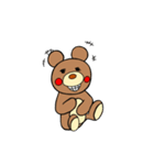 クマのぬいぐるみくまお。（個別スタンプ：22）