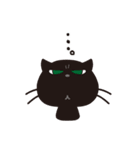 黒猫ニャッタのニャッタンプ（個別スタンプ：22）