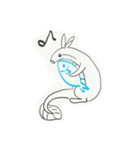 ヤツメウサギ（個別スタンプ：14）