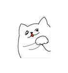 猫と一緒に - Pink（個別スタンプ：3）