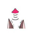 猫と一緒に - Pink（個別スタンプ：5）