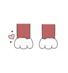 猫と一緒に - Pink（個別スタンプ：11）