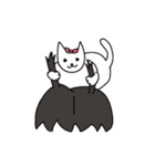 猫と一緒に - Pink（個別スタンプ：14）