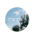 美しい花と風景1（個別スタンプ：8）