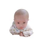 可愛い赤ちゃんだよ（個別スタンプ：4）