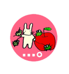 うさぎ教習所 1日目（個別スタンプ：24）