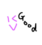 絵文字【 一言】（個別スタンプ：3）