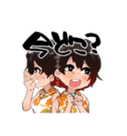 よん子とよしき君と愉快な仲間たち（個別スタンプ：3）