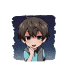 よん子とよしき君と愉快な仲間たち（個別スタンプ：12）