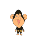 お猿の仲間たち1（個別スタンプ：35）