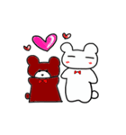 くまとくまお（個別スタンプ：40）