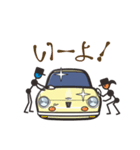 くるまをみがくひと（60’s日本車2）（個別スタンプ：2）