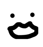 顔文字シリーズ一段（個別スタンプ：6）