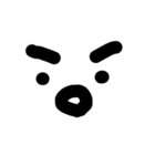 顔文字シリーズ一段（個別スタンプ：7）