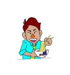 新人サラリーマンRの活躍！（個別スタンプ：6）