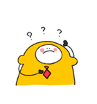 肩パットおばけくんのゆかいなスタンプ（個別スタンプ：33）