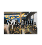 Greeting in English英語で【きょうじ獏】（個別スタンプ：15）