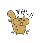 ゆるっともっちりリス（個別スタンプ：16）