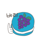 スイート M (韓国語 ver.)（個別スタンプ：9）