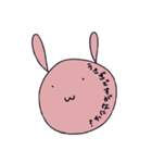 ゆるーーいうさぎ。（個別スタンプ：1）