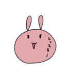 ゆるーーいうさぎ。（個別スタンプ：6）