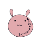 ゆるーーいうさぎ。（個別スタンプ：10）
