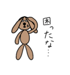 中年うさぎ（その1）（個別スタンプ：4）