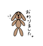 中年うさぎ（その1）（個別スタンプ：26）