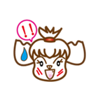 マルチーズの女の子（個別スタンプ：4）
