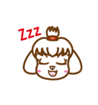 マルチーズの女の子（個別スタンプ：8）