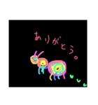 夜の動物園（個別スタンプ：3）