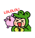 あいうえおフォニックス 毎日の英語！（個別スタンプ：6）