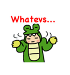 あいうえおフォニックス 毎日の英語！（個別スタンプ：13）