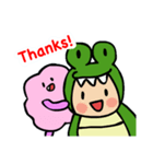 あいうえおフォニックス 毎日の英語！（個別スタンプ：17）