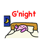 あいうえおフォニックス 毎日の英語！（個別スタンプ：24）