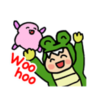 あいうえおフォニックス 毎日の英語！（個別スタンプ：29）