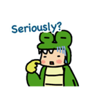 あいうえおフォニックス 毎日の英語！（個別スタンプ：35）