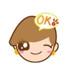 彼女のひとこと。vol.1（個別スタンプ：5）