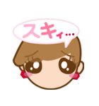 彼女のひとこと。vol.1（個別スタンプ：28）