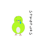 セキセイインコの気持ち（個別スタンプ：3）