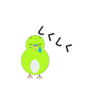 セキセイインコの気持ち（個別スタンプ：18）