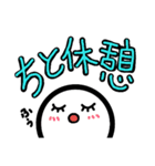 ヘタ顔文字3（個別スタンプ：14）
