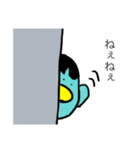 前髪ペンギン（個別スタンプ：24）