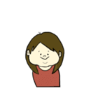 まんまるかぞく（個別スタンプ：2）