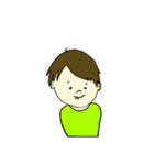 まんまるかぞく（個別スタンプ：3）